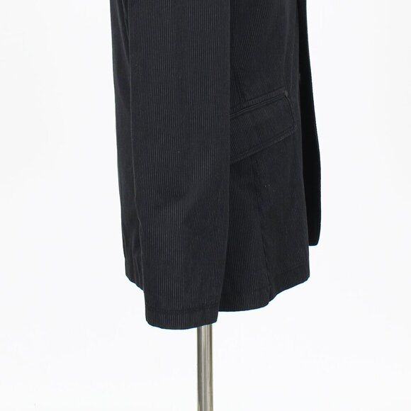 Calvin Klein 40R Black Striped 2-Button Sport Coat Blazer Jacket P380 - Picture 6 of 11